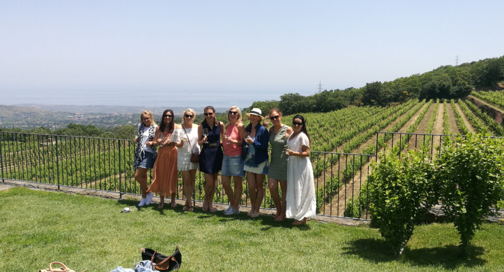 Round Trip from Taormina to Etna Gambino winery Etna DOC